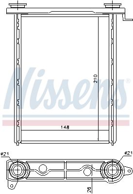 Heat Exchanger, interior heating 73343