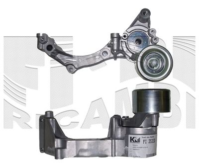 Натяжитель ремня, клиновой зубча KM International FI25330 для TOYOTA LAND CRUISER