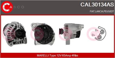 Генератор CASCO CAL30134AS для LANCIA Y