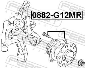 Wheel Hub 0882-G12MR