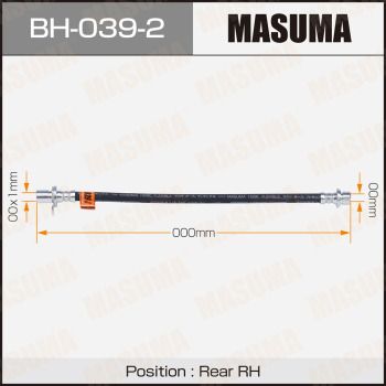 Тормозной шланг MASUMA BH-039-2 для TOYOTA CALDINA