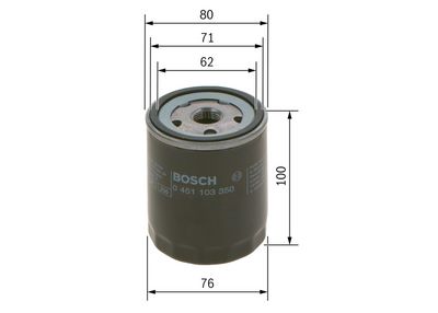 Oil Filter 0 451 103 350