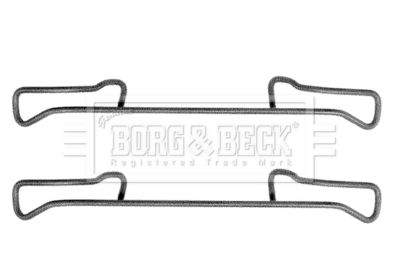 BORG & BECK BBK1178 Скобы тормозных колодок  для PEUGEOT 306 (Пежо 306)