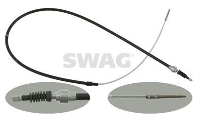 Tažné lanko, parkovací brzda SWAG 30 91 4234