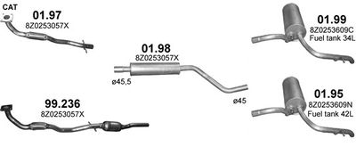 SISTEM DE ESAPAMENT POLMO POLMO00059