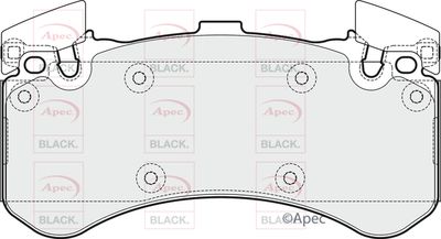 Brake Pad Set APEC PAD1805B