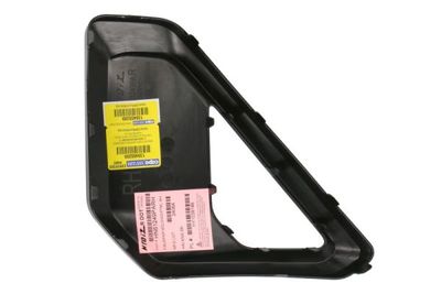 Voorbumper afdekking Voor Rechts (plastic, zwart, certificaat CAPA) past: HYUNDAI KONA I OS 06.17-04.23