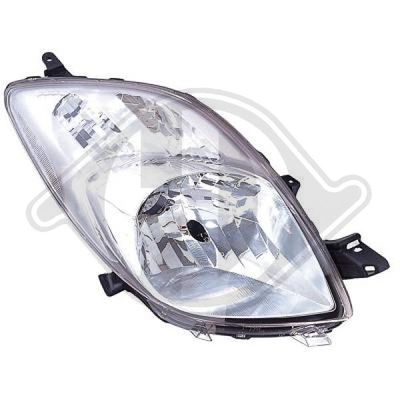 DIEDERICHS 6606080 Основная фара  для TOYOTA YARIS (Тойота Ярис)