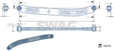 Wahacz, zawieszenie koła SWAG 33 11 0455