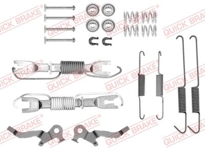 комплект принадлежности, спирани челюсти QUICK BRAKE 105-0002S