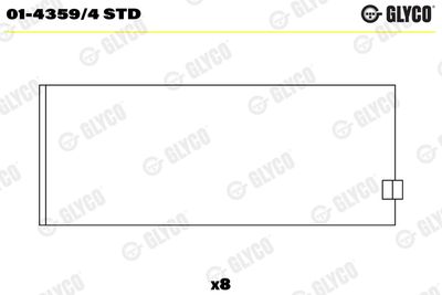 CUZINETI BIELA GLYCO 0143594STD