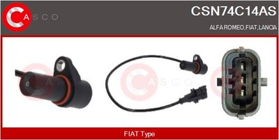 SENZOR IMPULSURI ARBORE COTIT CASCO CSN74C14AS