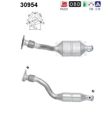 Katalizator AS 30954