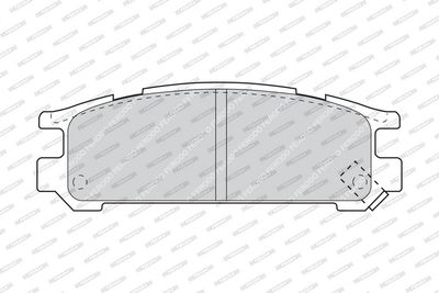SET PLACUTE FRANA FRANA DISC FERODO FDB790 1