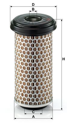 Vzduchový filtr MANN-FILTER C 940