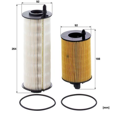 Palivový filtr MANN-FILTER PU 9039-2 z