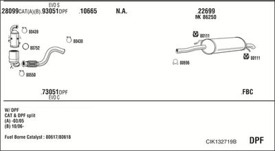 Układ wydechowy WALKER CIK132719B