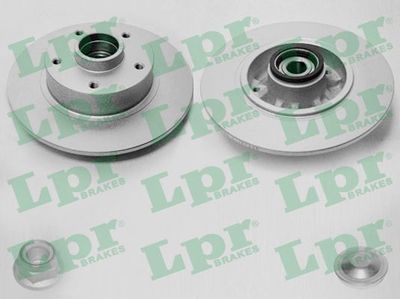 LPR R1040PRCA Тормозные диски  для RENAULT FLUENCE (Рено Флуенке)