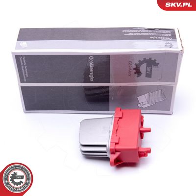 Odpor, vnitřní tlakový ventilátor SKV 94SKV077