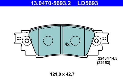 SET PLACUTE FRANA FRANA DISC