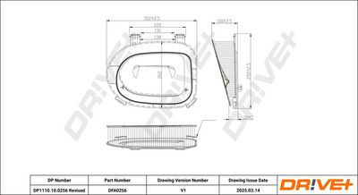 LUFTFILTER DR!VE+ DP1110100256 0