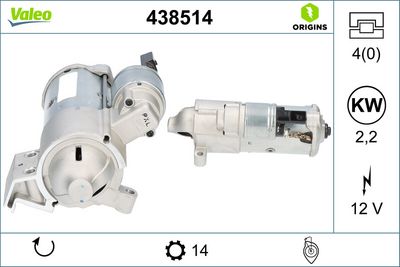 STARTER VALEO 438514