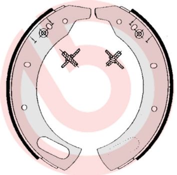Комплект тормозных колодок BREMBO S 44 503 для CARBODIES FX4R
