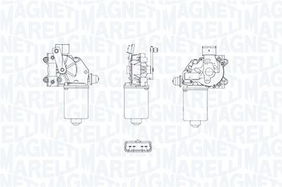 Ruitenwissermotor Voor past: RENAULT LAGUNA, LAGUNA III 10.07-12.15