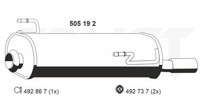 ENDSCHALLDäMPFER ERNST 505192