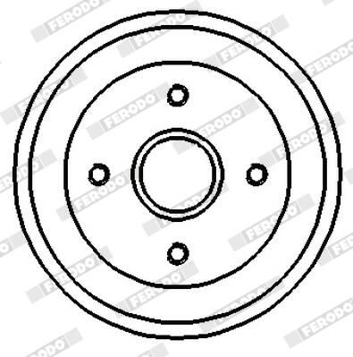 TAMBUR FRANA FERODO FDR329128 2