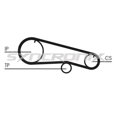 SY0668N SYNCRONIX Зубчатый ремень