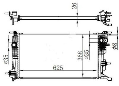 RADIATOR RACIRE MOTOR