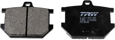 Комплект тормозных колодок, дисковый тормоз TRW MCB68 для YAMAHA XS