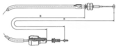 Gaskabel METZGER 11.1247