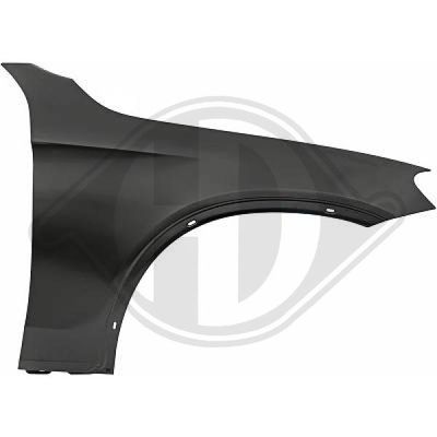 DIEDERICHS 1656006 Подкрылок  для MERCEDES-BENZ GLC (X253) 200 EQ Boost (253.980)