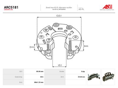 Likriktare, generator AS-PL ARC5181