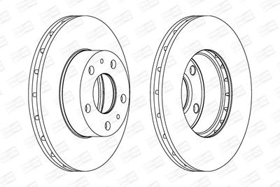 BREMSSCHEIBE CHAMPION 563026CH 1
