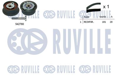 Комплект ремня ГРМ RUVILLE 550493 для HYUNDAI i10