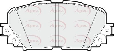 Brake Pad Set APEC PAD1572