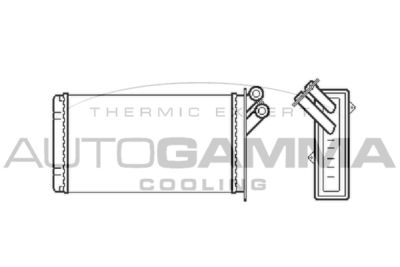 Теплообменник, отопление салона AUTOGAMMA 103117 для PEUGEOT 1007