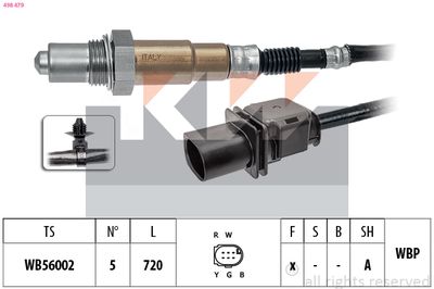 Sonda lambda KW 498 479