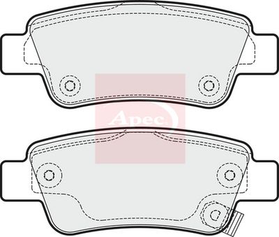 APEC Brake Pad Set, disc brake PAD1940