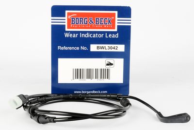 предупредителен контактен сензор, износване на накладките BORG & BECK BWL3042