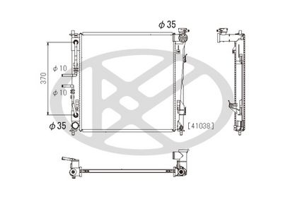 Radiator, racire motor Koyorad PL812565