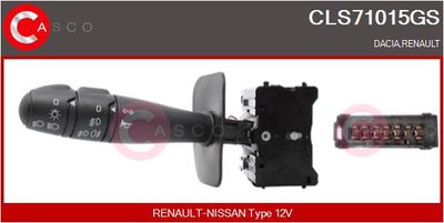 Spínač řízení CASCO CLS71015GS