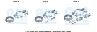 Монтажный комплект, катализатор BM CATALYSTS FK90204 для RENAULT 21