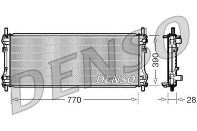 DENSO DRM10103 Крышка радиатора  для FORD TRANSIT (Форд Трансит)