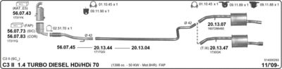Układ wydechowy IMASAF 514000293