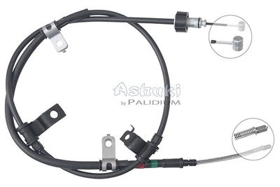 Тросик, cтояночный тормоз ASHUKI by Palidium ASH3-1490 для HYUNDAI GETZ
