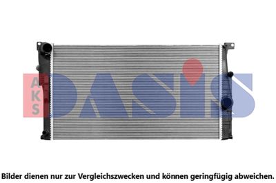 Радиатор, охлаждение двигателя AKS DASIS 050108N для BMW 2